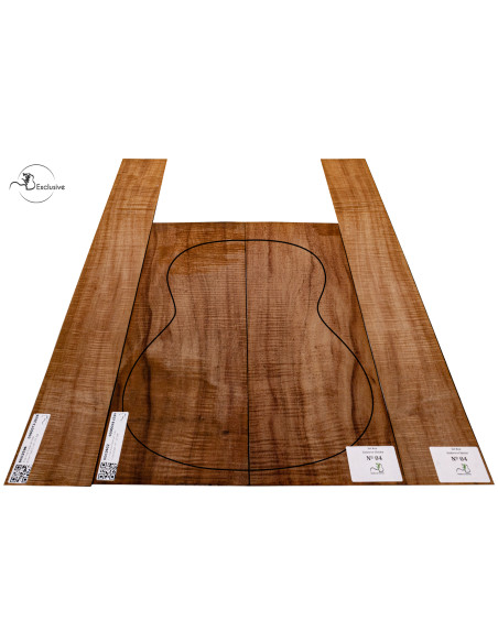 Koa (Acacia koa) back and sides set for classical guitar MB Exclusive Nº 4