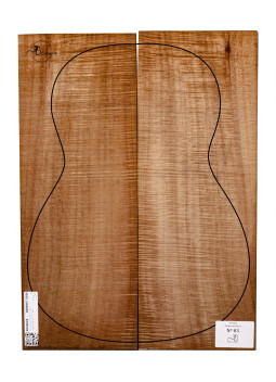 Veinage et ondulation marquée sur bois de Koa pour guitare classique MB Exclusive Nº 3