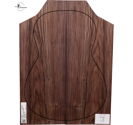 Fond en Bois de Violette aux teintes violettes et brun profond MB Exclusive Nº 6