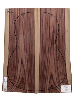 Kingwood back with fine contrasting grain for classical guitar MB Exclusive Nº 5