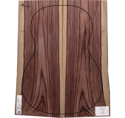 Fond en Bois de Violette au veinage fin et contrasté MB Exclusive Nº 5