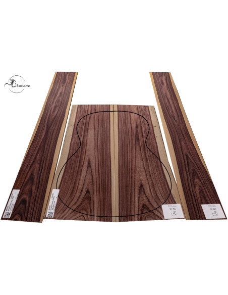 One-of-a-kind Kingwood back and sides set for classical guitar MB Exclusive Nº 5