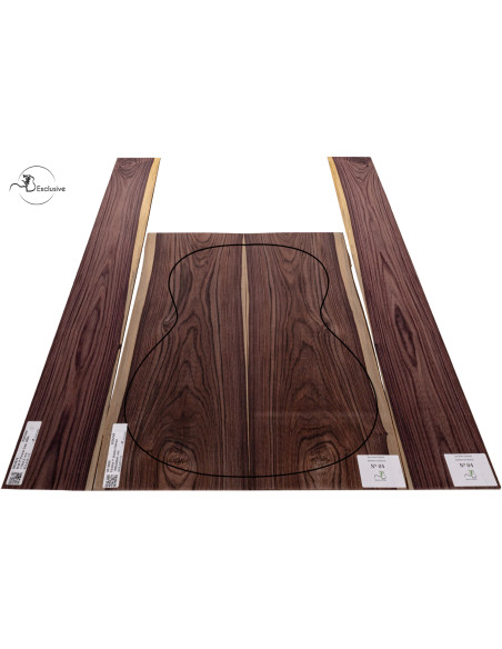 Kingwood back and sides for classical guitar MB Exclusive Nº 4