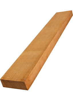 Mango de Hard Maple torrefactado 1200 × 105 × 50 mm para bajo eléctrico, vista general del mástil