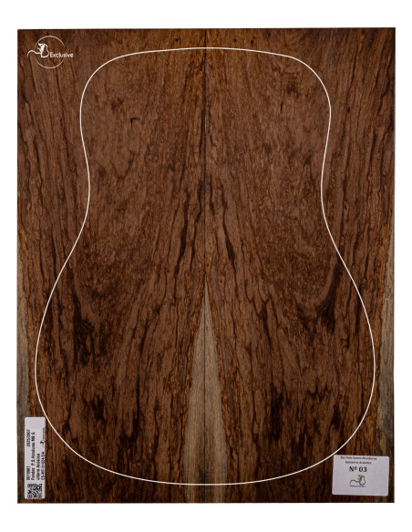 Juego Palo Santo Honduras Guitarra Acústica MB Exclusive Nº 03
