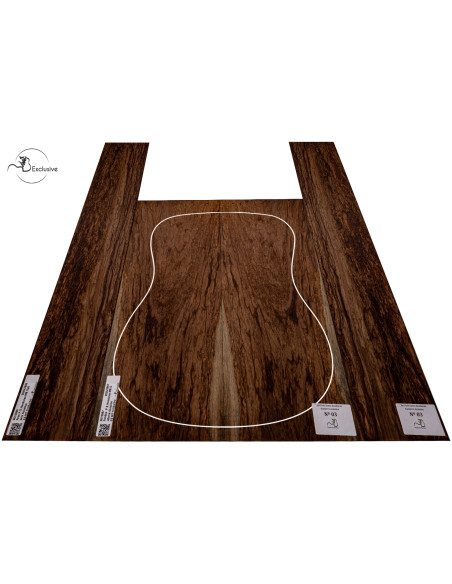 Honduran Rosewood Acoustic Guitar Back and Sides MB Exclusive No. 03 | Maderas Barber