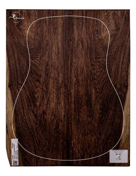 Jeu Palissandre du Honduras Guitare Acoustique MB Exclusive Nº 02