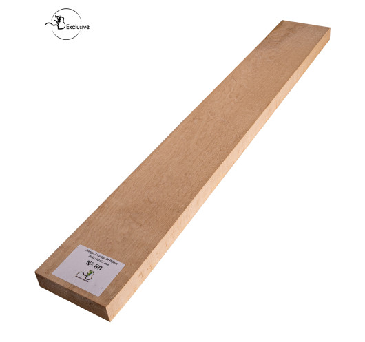 Birdseye maple neck blank MB Exclusive for electric guitar, one of a kind piece, sanded surface