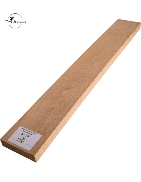 Birdseye maple neck blank MB Exclusive for electric guitar, one of a kind piece, sanded surface