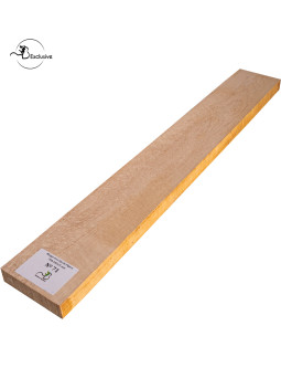 Ebauche de manche en Érable moucheté MB Exclusive pour guitare électrique, pièce unique, surface poncée