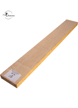 Ebauche de manche en Érable moucheté MB Exclusive pour guitare électrique, pièce unique, surface poncée