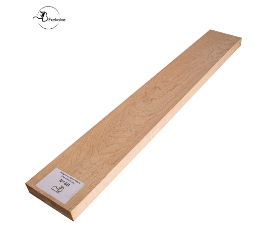 Birdseye maple neck blank MB Exclusive for electric guitar, one of a kind piece, sanded surface