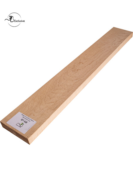 Birdseye maple neck blank MB Exclusive for electric guitar, one of a kind piece, sanded surface