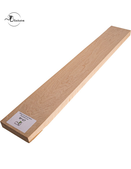 Birdseye maple neck blank MB Exclusive for electric guitar, one of a kind piece, sanded surface
