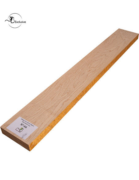 Birdseye maple neck blank MB Exclusive for electric guitar, one of a kind piece, sanded surface