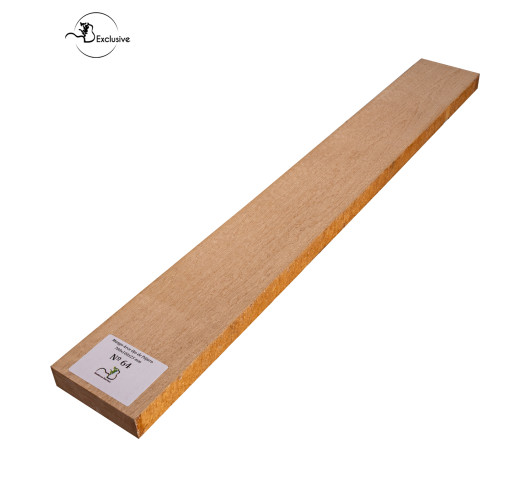 Ebauche de manche en Érable moucheté MB Exclusive pour guitare électrique, pièce unique, surface poncée