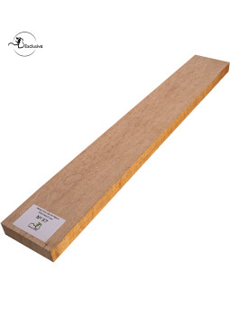 Ebauche de manche en Érable moucheté MB Exclusive pour guitare électrique, pièce unique, surface poncée