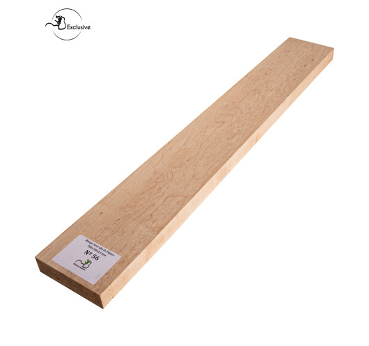 Birdseye maple neck blank MB Exclusive for electric guitar, one of a kind piece, sanded surface