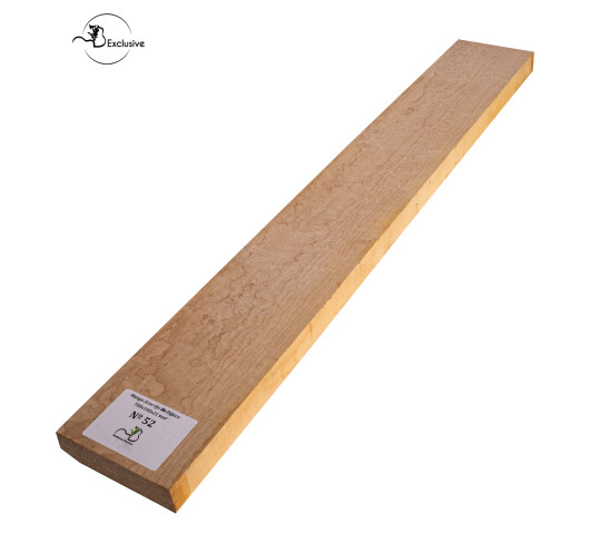 Birdseye maple neck blank MB Exclusive for electric guitar, one of a kind piece, sanded surface