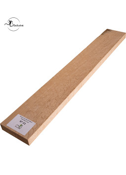 Ebauche de manche en Érable moucheté MB Exclusive pour guitare électrique, pièce unique, surface poncée