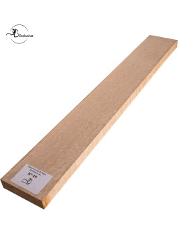 Ebauche de manche en Érable moucheté MB Exclusive pour guitare électrique, pièce unique, surface poncée