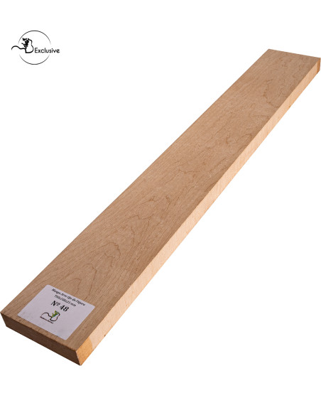Birdseye maple neck blank MB Exclusive for electric guitar, one of a kind piece, sanded surface