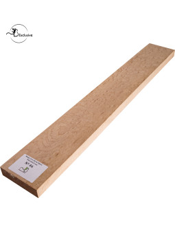 Ebauche de manche en Érable moucheté MB Exclusive pour guitare électrique, pièce unique, surface poncée