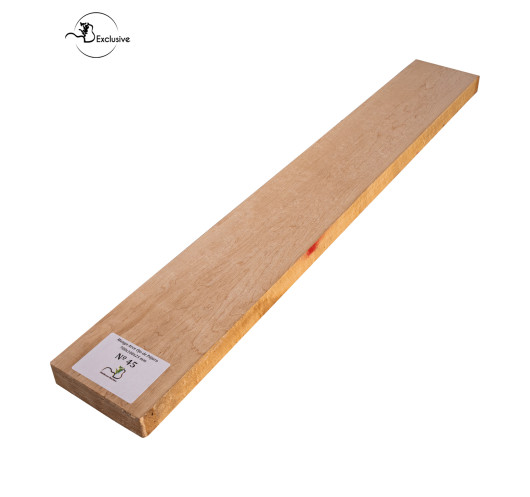 Birdseye maple neck blank MB Exclusive for electric guitar, one of a kind piece, sanded surface