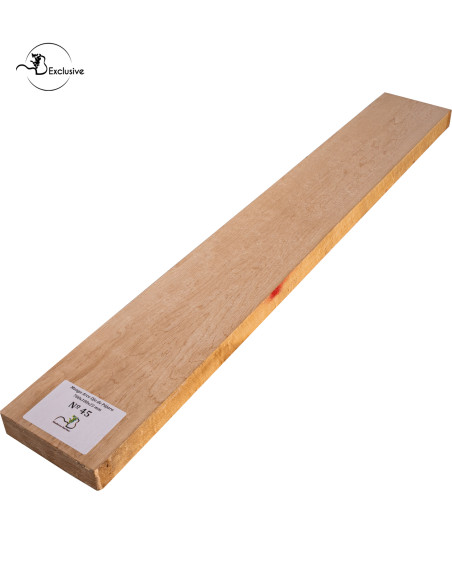 Birdseye maple neck blank MB Exclusive for electric guitar, one of a kind piece, sanded surface