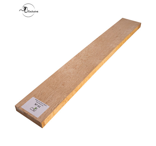 Birdseye maple neck blank MB Exclusive for electric guitar, one of a kind piece, sanded surface