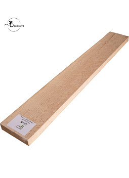 Birdseye maple neck blank MB Exclusive for electric guitar, one of a kind piece, sanded surface