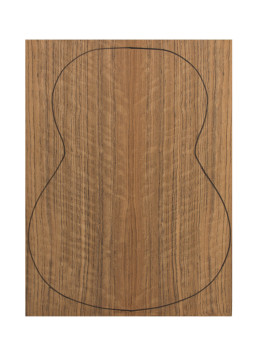 Back Ovangkol Outer Face 0,5 mm. + Ovangkol Inner Face (550x400x2,2/2,4 mm.)