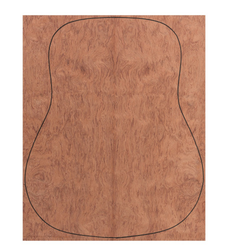 Fondo Cara Bubinga 0,5 mm. + Contra Bubinga (550x440x2,2/2,4 mm.)