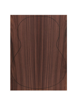 Fond Contreplaqué Palissandre Indien 0,7 mm + Sapelli Guitare Classique (550x400x2,2/2,4 mm.)