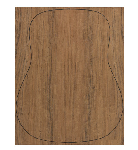 Back Ovangkol Outer Face 0,6 mm. + Ovangkol Inner Face (550x400x2,2/2,4 mm.)