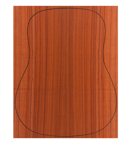 Fond Contreplaqué Padouk 0,5 mm + Padouk Guitare Acoustique
(550x440x2,2/2,4 mm.)