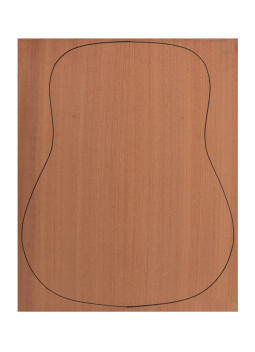 Fondo Contrachapado Sapelli Guitarra Acústica