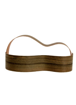 Sides Green Ebony Outer Face 0,5 mm. + Sapele Inner Face (800x110x2,2/2,4 mm.)x2
