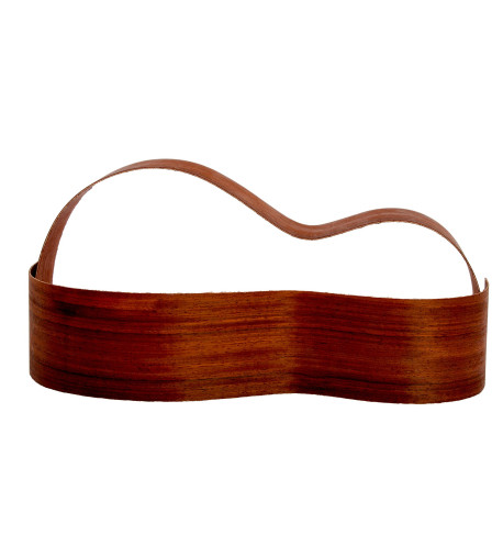 Éclisses Contreplaqué Padouk 0,5 mm + Padouk Guitare Classique
 (800x110x2,2/2,4 mm.)x2