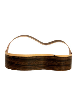 Sides Ziricote Outer Face 0,6 mm. + Sapele Inner Face (800x110x2,2/2,4 mm.)x2