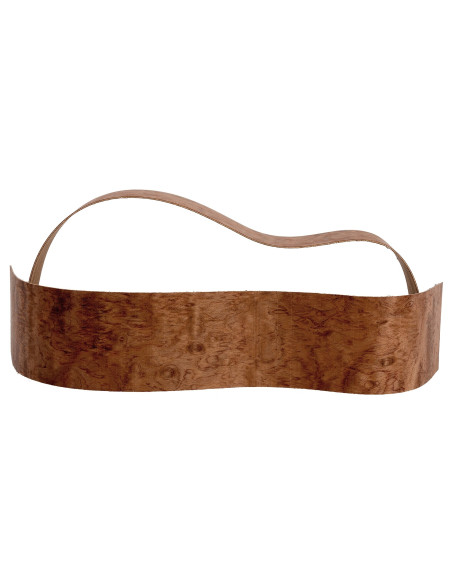Éclisses Contreplaqué Bubinga 0,5 mm +  Sapelli Guitare Acoustique
(825x125x2,2/2,4 mm.)x2