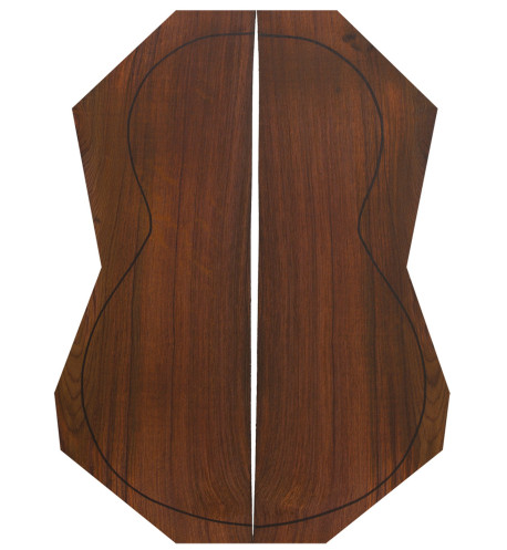 Fondos Cocobolo Justos (500/550x170/190x4 mm)