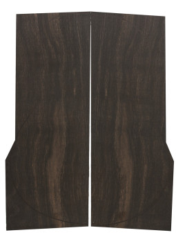 A Exotic Ebony Back (550x200x4 mm.)x2