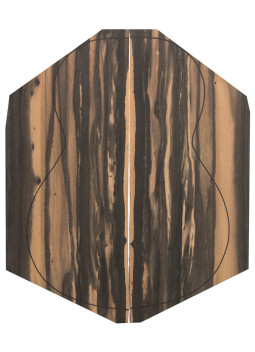 Fondo África Ébano Exótico 1ª (550x200x4 mm)x2