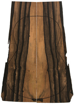 Fondo Ébano Polilla (550x200x4 mm.)x2