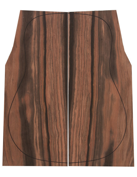 Fondos Ébano Amara Acústica (550x215x4,5 mm)x2