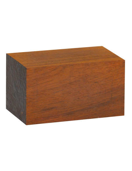 Pza. Cocobolo (CITES) 115x65x65 mm.