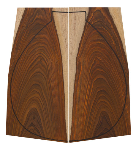 Fondos Cocobolo (400x160x4 mm)x2