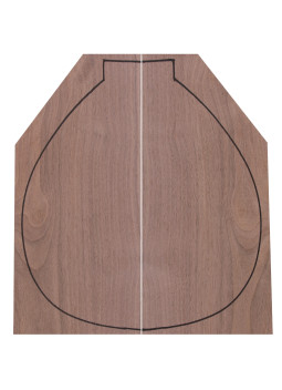 Fondos Nogal Europeo (400x160x4 mm)x2