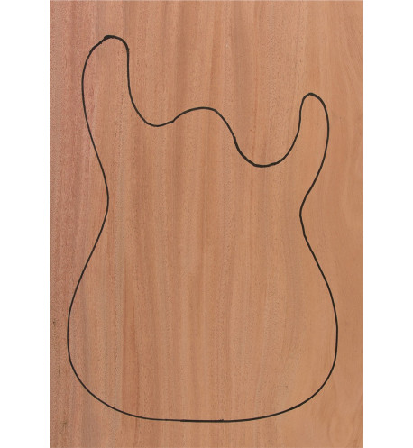 African Mahogany Body 550x380x50mm